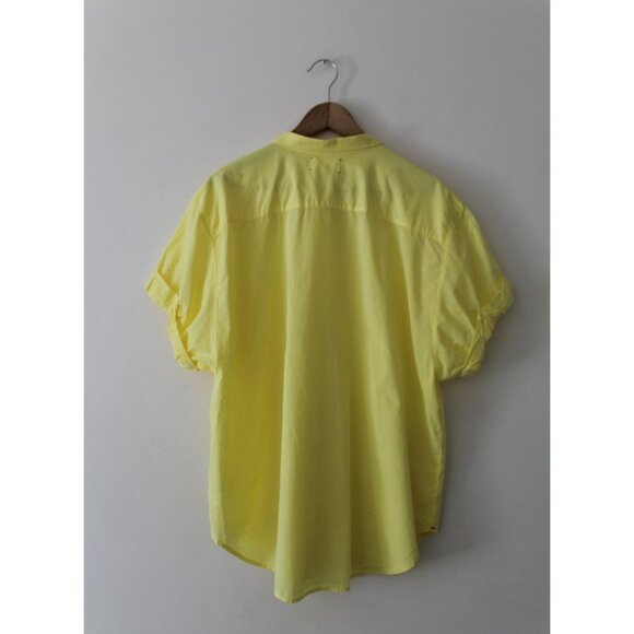 Xirena Channing Shirt Bright Yellow Size Large - Picture 4 of 8